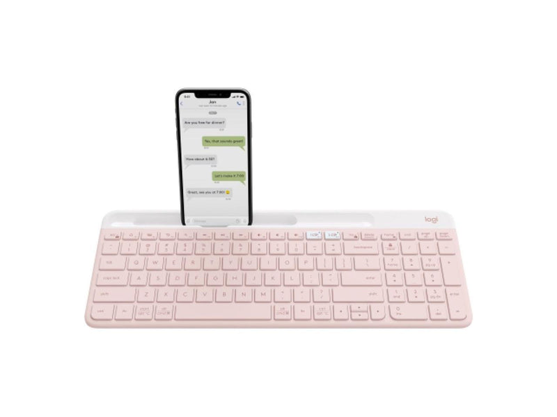Logitech K585 Slim Multi-Device Wireless Keyboard - Rose