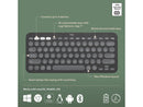 Logitech Pebble Keys 2 K380s, Multi-Device Bluetooth Wireless Keyboard with