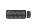 Logitech Pebble 2 Combo Wireless Quiet Keyboard and Mouse, Customisable, Logi