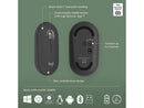 Logitech Pebble 2 Combo Wireless Quiet Keyboard and Mouse, Customisable, Logi