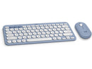 Logitech Pebble 2 Combo for Mac, Wireless Keyboard and Mouse, Slim, Quiet and