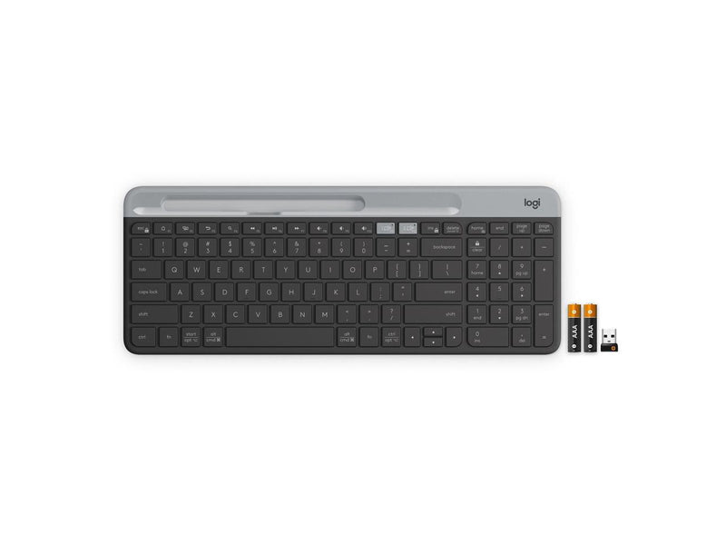 Logitech K585 Wireless Keyboard - English - Graphite - Slim