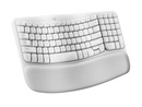 Logitech Wave Keys for Mac, Wireless Ergonomic Keyboard with Cushioned Palm