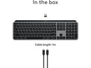 Logitech MX Keys S for Mac, Wireless Keyboard, Fluid, Precise Laptop-Like