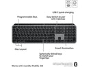 Logitech MX Keys S for Mac, Wireless Keyboard, Fluid, Precise Laptop-Like