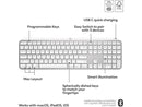 Logitech MX Keys S for Mac, Wireless Keyboard, Fluid, Precise Laptop-Like