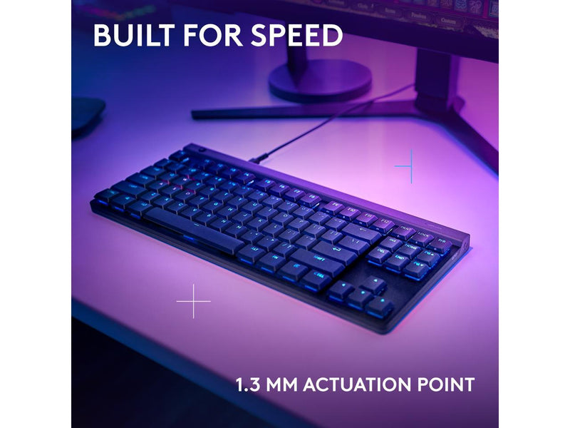 Logitech G515 Compact Low Profile TKL Wired Gaming Keyboard - GL Tactile
