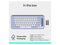 Logitech POP ICON KEYS Wireless Bluetooth Keyboard, Comfortable Typing,