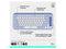 Logitech POP ICON KEYS Wireless Bluetooth Keyboard - Easy-Switch Between up to 3