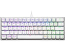 Cooler Master SK620 SK-620-SKTM1-US Sliver White USB Wired TKL Keyboard