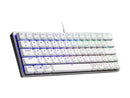 Cooler Master SK620 60% Sliver White Mechanical Keyboard with Low Profile