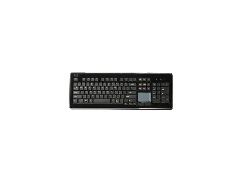 ADESSO SlimTouch 440 AKB-440UB Black 104 Normal Keys Home Page Email Volume Down