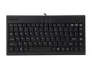 ADESSO AKB-310UB Black 87 Normal Keys USB Wired Mini Trackball keyboard