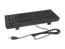 ADESSO AKB-310UB Black 87 Normal Keys USB Wired Mini Trackball keyboard