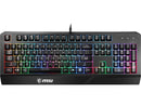 MSI Gaming Backlit RGB Dedicated Hotkeys Anti-Ghosting Water Resistant