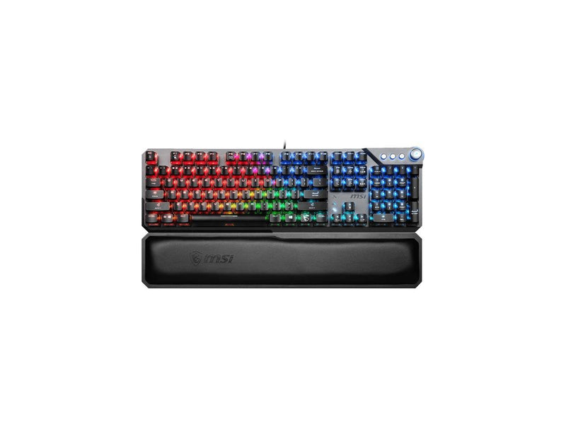 MSI Vigor GK71 Sonic AM Mechanical RGB Gaming Keyboard with MSI Sonic Red