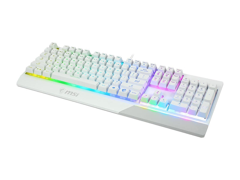 MSI Vigor GK30 USB Wired Gaming Keyboard with RGB Backlight and Water Repellent,