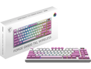 MSI FORGE GK600 TKL W VIOLET US Gaming Keyboard