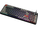 MSI Forge GK110 Gaming Keyboard - Membrane Switches, 96% Compact Full-Size, 1.5m