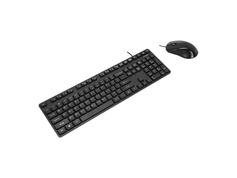 Targus BUS0067 Corporate HID Keyboard and Mouse - USB Wired Keyboard - 104 Key -