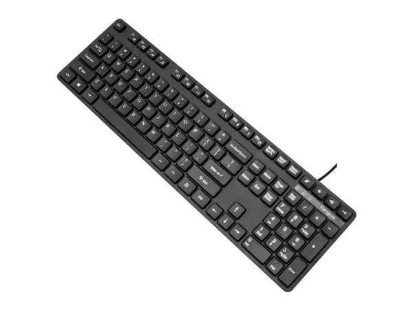 Targus USB Wired Keyboard - Cable Connectivity - USB Interface - 104 Key -