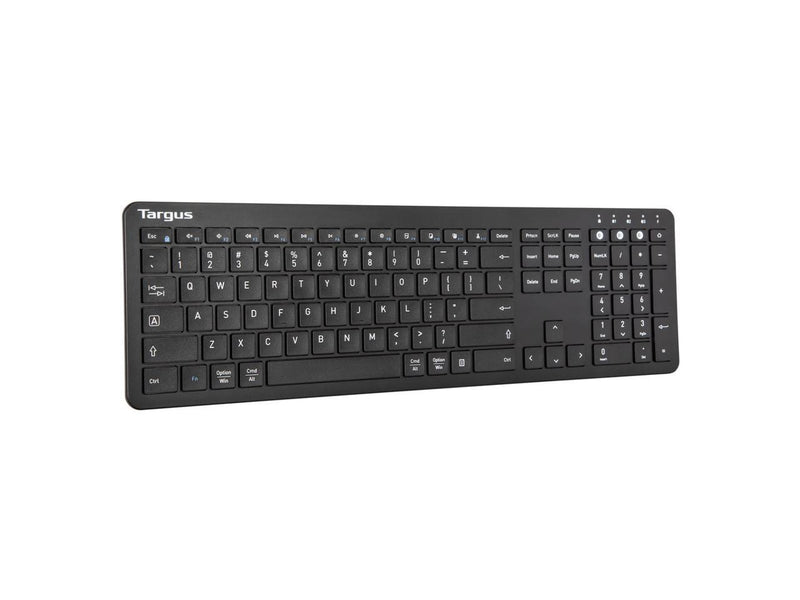 Targus AKM618AMUS Keyboard & Mouse - Wireless Bluetooth 5.1 Keyboard - 104 Key -