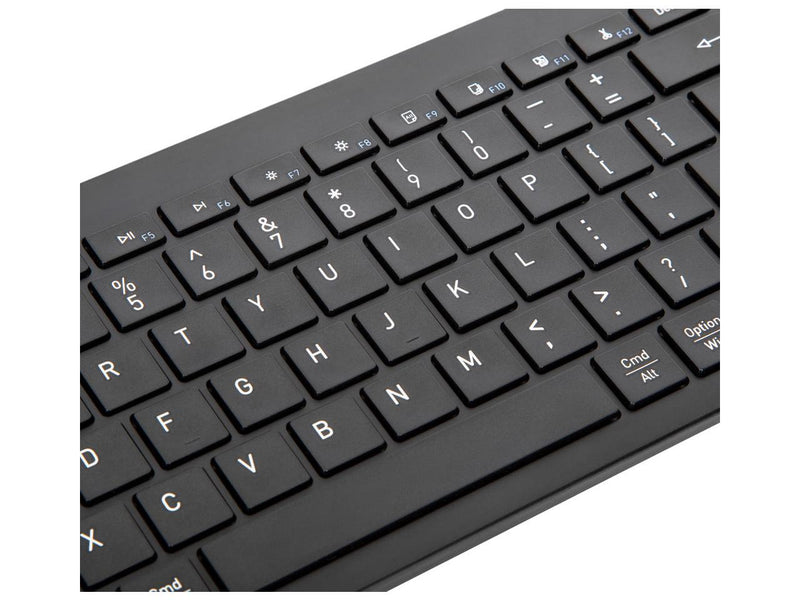 Targus AKM618AMUS Keyboard & Mouse - Wireless Bluetooth 5.1 Keyboard - 104 Key -