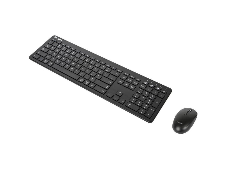 Targus AKM618AMUS Keyboard & Mouse - Wireless Bluetooth 5.1 Keyboard - 104 Key -