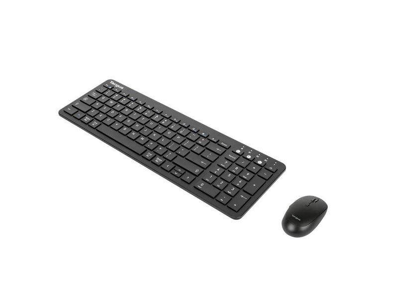 Targus AKM619AMUS Keyboard & Mouse - Wireless Bluetooth 5.1 Keyboard - Black -