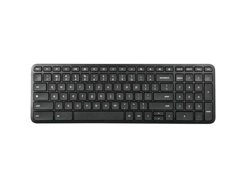Targus Works With Chromebook Midsize Bluetooth Antimicrobial Keyboard - Wireless