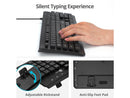 SIIG Industrial Grade Washable & Dustproof USB Multimedia Keyboard JK-US0U11-S1