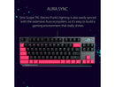 ASUS ROG Strix Scope TKL Electro Punk Mechanical Gaming Keyboard | Cherry MX Red