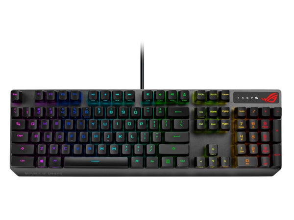 ASUS Mechanical Gaming Keyboard - ROG Strix Scope RX | Red Optical Mechanical