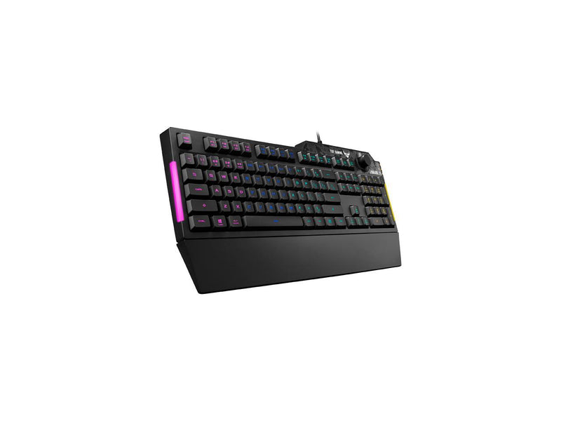 ASUS Membrane Gaming Keyboard for PC - TUF K1 | Programmable, Onboard Memory |