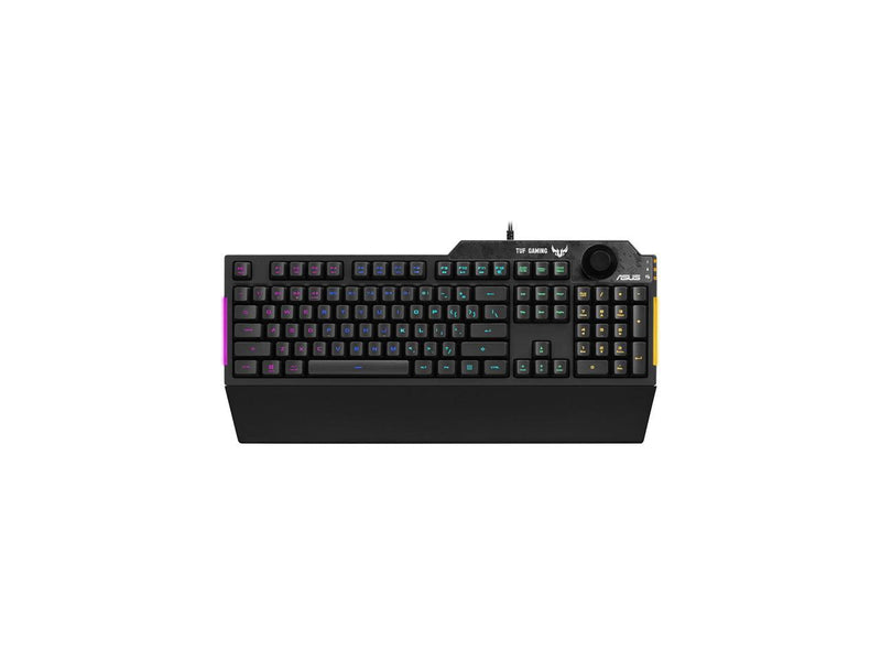 ASUS Membrane Gaming Keyboard for PC - TUF K1 | Programmable, Onboard Memory |