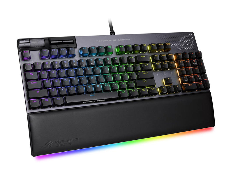 ASUS XA07 ROG Strix Flare II Animate 100% RGB Gaming Keyboard with Hot-swappable