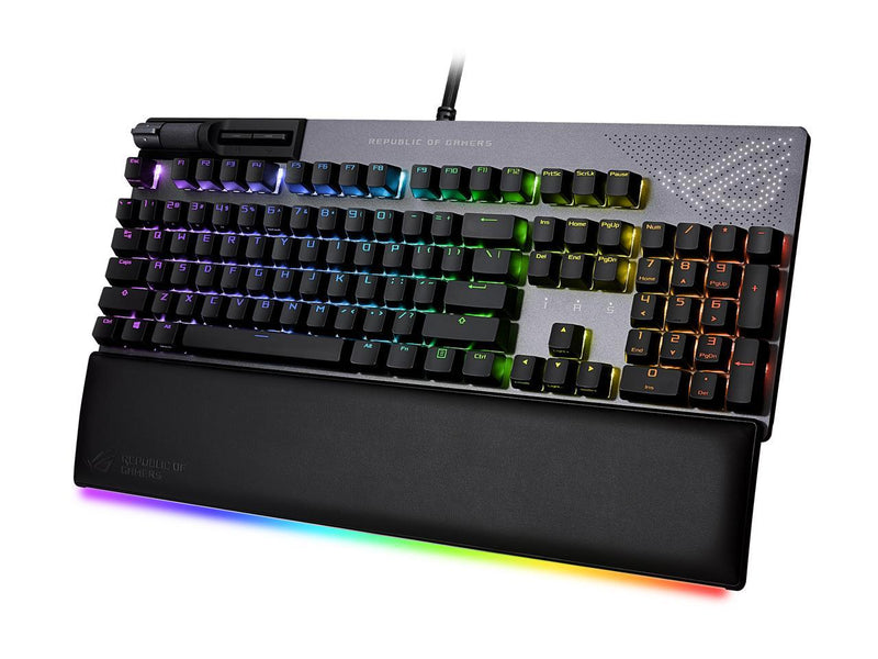 ASUS XA07 ROG Strix Flare II Animate 100% RGB Gaming Keyboard with Hot-swappable