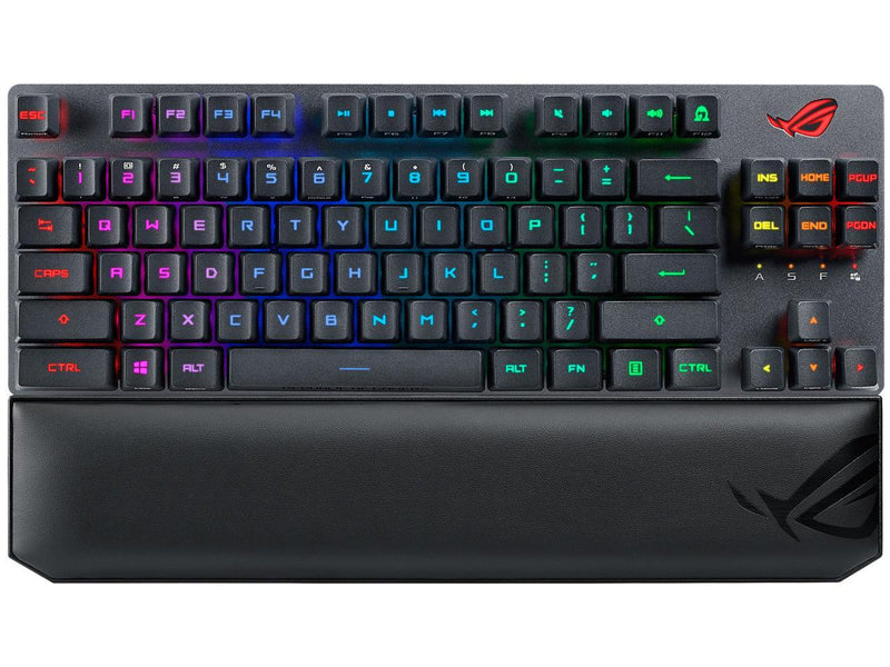 ASUS ROG Strix Scope RX TKL Wireless Deluxe - 80% Gaming Keyboard, Tri-Mode