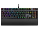ASUS ROG Strix Scope II Full-Size Gaming Keyboard, Dampening Foam, Pre-lubed ROG