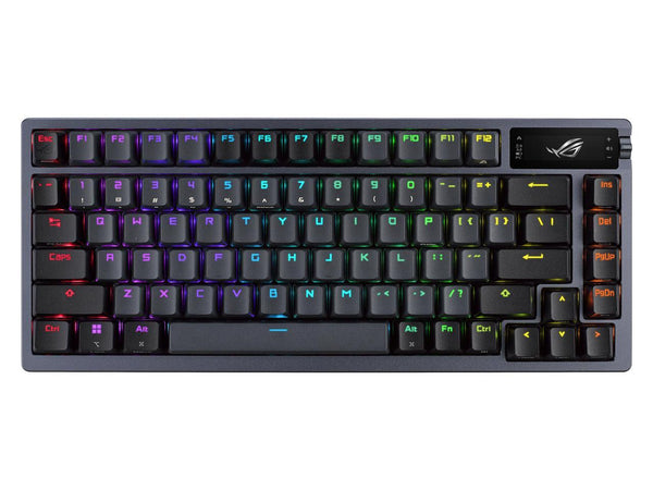 ASUS ROG Azoth 75 Wireless DIY Custom Gaming Keyboard, OLED display,