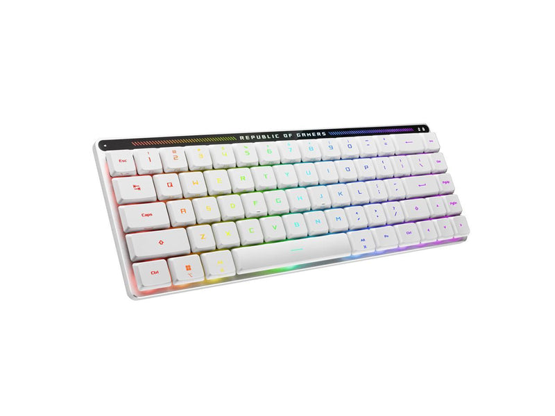 ASUS ROG Falchion RX Low Profile 65% Compact Wireless Gaming Keyboard, Pre-lubed