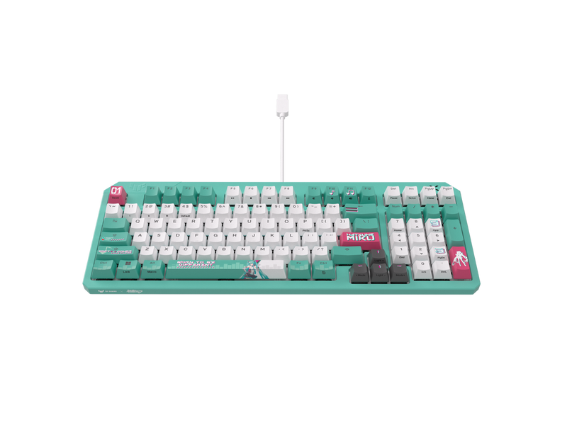 ASUS TUF Gaming K3 Gen II Hatsune Miku Edition Optical-Mechanical RGB Keyboard