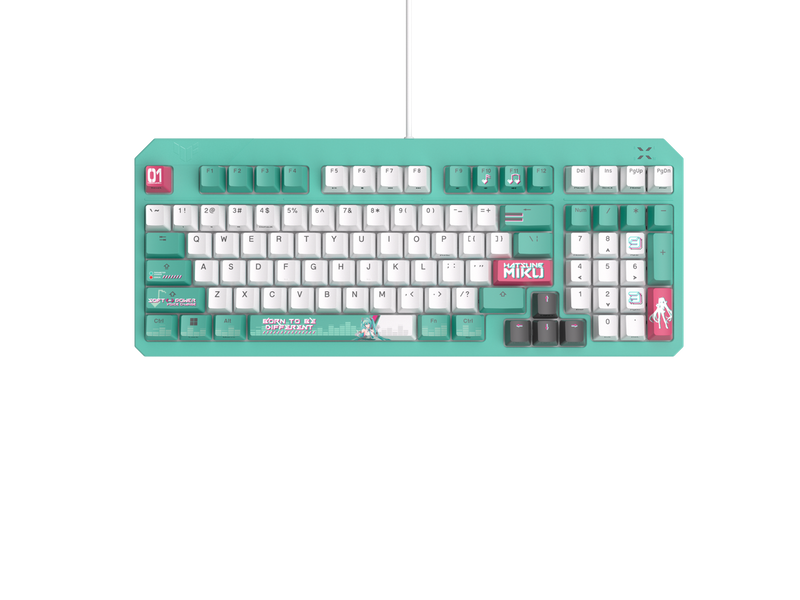 ASUS TUF Gaming K3 Gen II Hatsune Miku Edition Optical-Mechanical RGB Keyboard