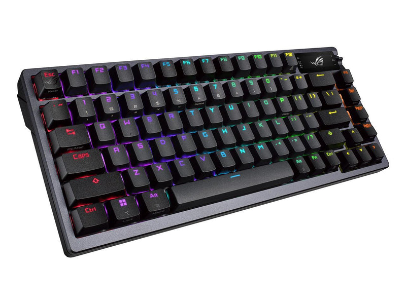 ASUS ROG Azoth 75 Wireless DIY Custom Gaming Keyboard - OLED display,