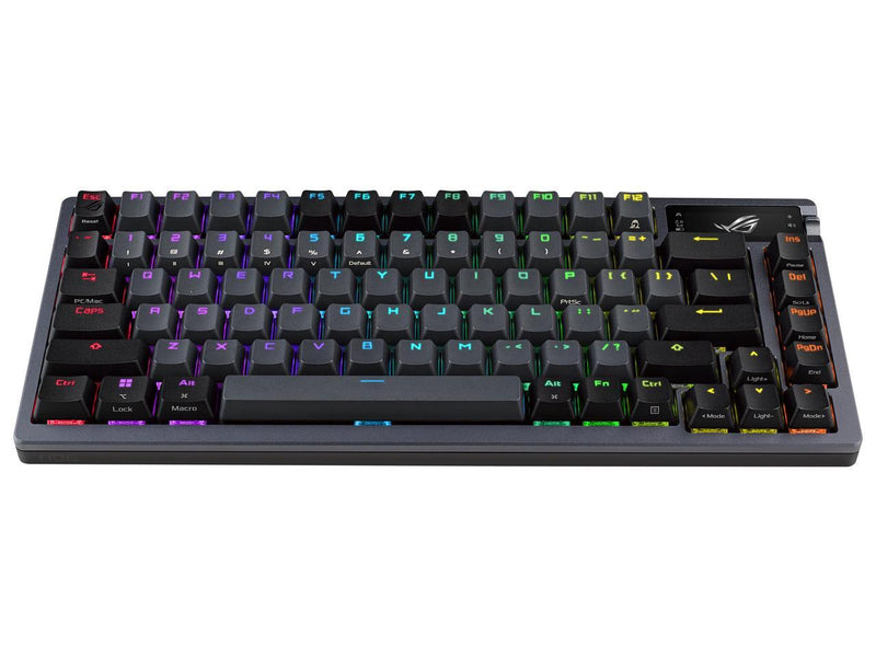 ASUS ROG Azoth 75 Wireless DIY Custom Gaming Keyboard - OLED display,