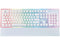 ROSEWILL Gaming White Keyboard, RGB LED Backlit Wired Membrane Mechanical