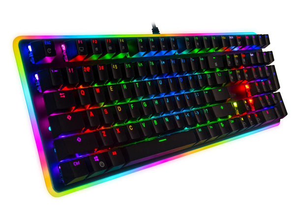 Rosewill Mechanical Gaming Keyboard, RGB LED Glow Backlit Computer Mechanical