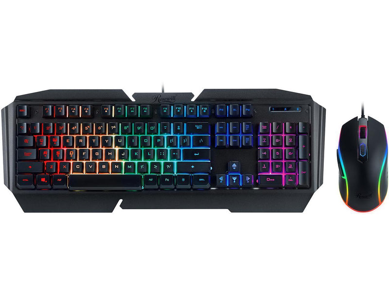 Rosewill FUSION C31 Gaming Keyboard and Mouse Combo, Mechanical Switch Feel