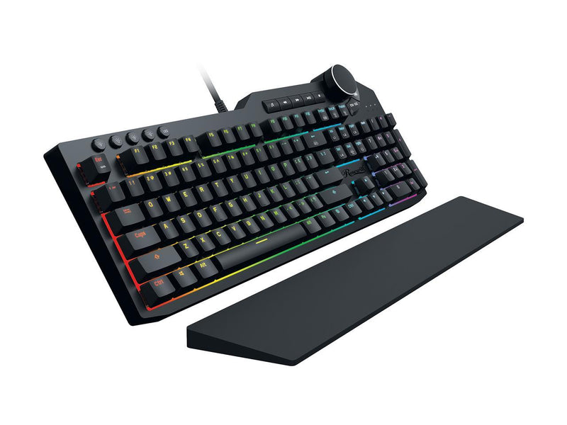 Rosewill Mechanical Gaming Keyboard, 15 RGB Backlit Modes, 2-Port USB