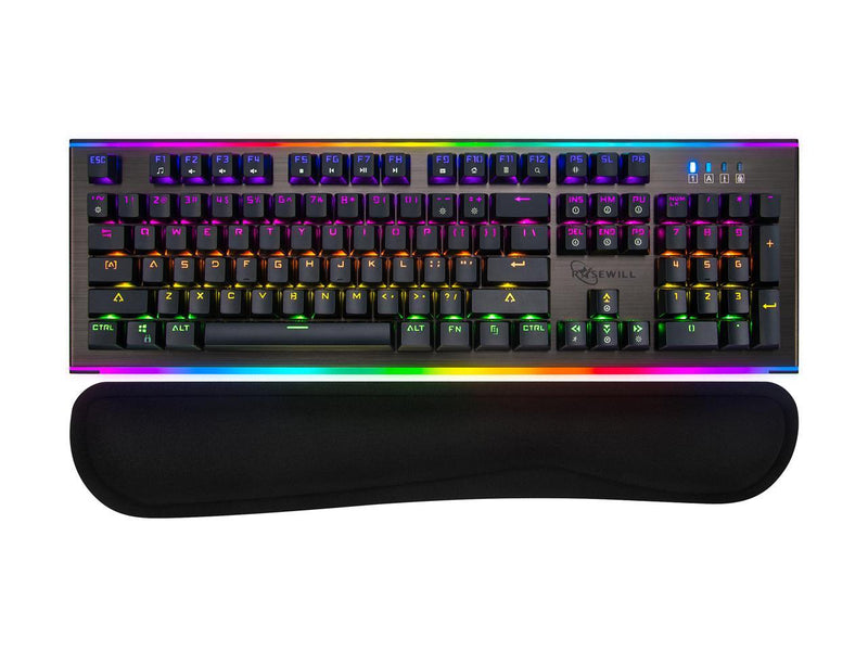 Rosewill Mechanical Gaming Keyboard, 19 RGB Backlit Modes, Dynamic Customizable